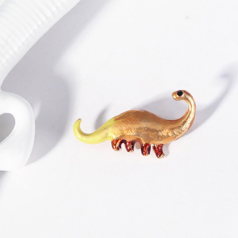 

Мультяшное животное дикая бутоньерка брошь капающий масляный динозавр