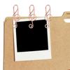 DOITOOL Paper Musical Note Rose document sheet Clips, Design, 50-Pack, Gold. Bookmarks, organizers, stationery, music, piano, music, teacher, student,