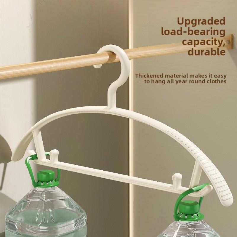 5 ks Domácí bezešvé protiskluzové ramínka s úhlem ramen a širokými rameny