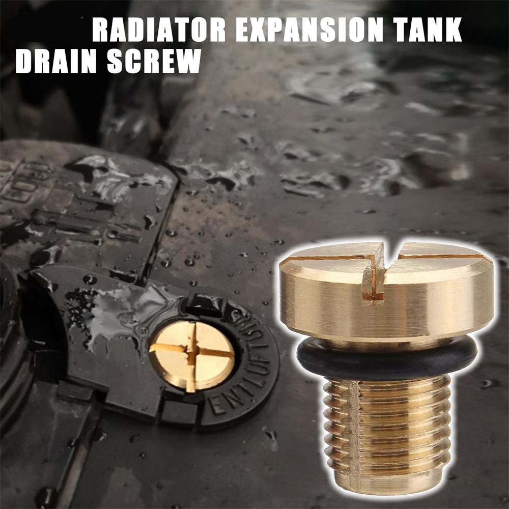 

New Billet Brass Coolant Expansion Tank Drain Screw 17111712788 For BMW E36 E39 E46