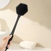 Anti Slip Silicone Shower Brush Double Sided Back Scrubber Bathing Brush  Household Use