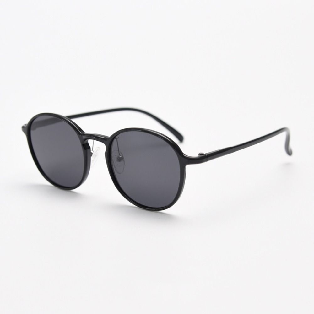 Classic UV Resistant Glasses Round Frame Driving Sunglasses Casual Eyewear  Sun Protection