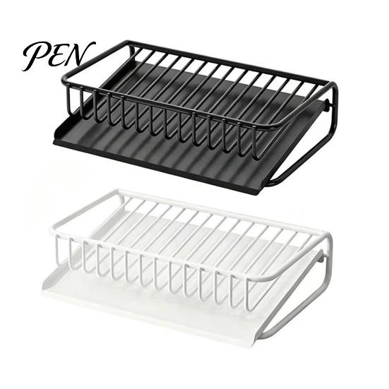 Modern Soap Storage Self Draining Dish, Removable Tray Design Compact Bathroom Organizer Container, Durable Holder for Kitchen Sink Countertop