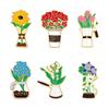 Potted Plant Pins Decorative Backpack Decor Enamel Pin Unique Flower Pins For Girls Accessories Clothing