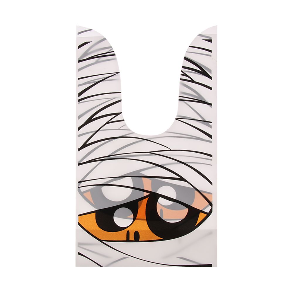 50Pcs Bat Pumpkin Rabbit Ear Baking Packaging Cookie Bag Halloween Candy Bags Halloween Decoration