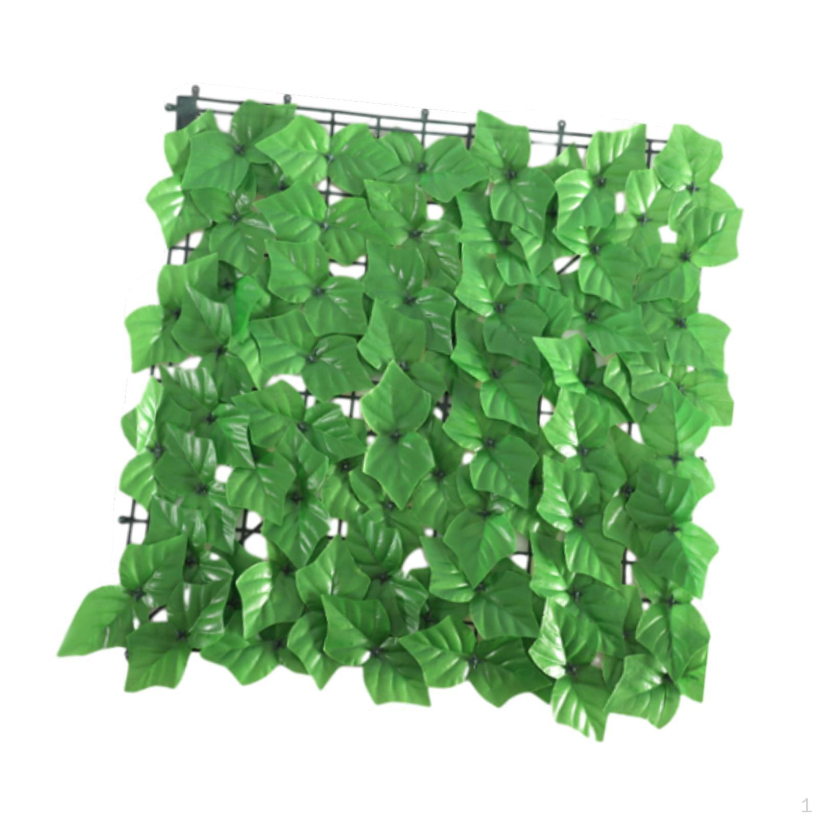 

Искусственный забор для уединения, настенный экран, живая изгородь, панель, искусственный лист виноградной лозы, украшение для