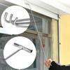 Gancio per Coperchio Tombino in Acciaio Inossidabile Sollevatore per Impieghi Gravosi Strumento Gancio per Tombino per Griglie Fognarie e di Scarico Accesso Sicuro e Facile