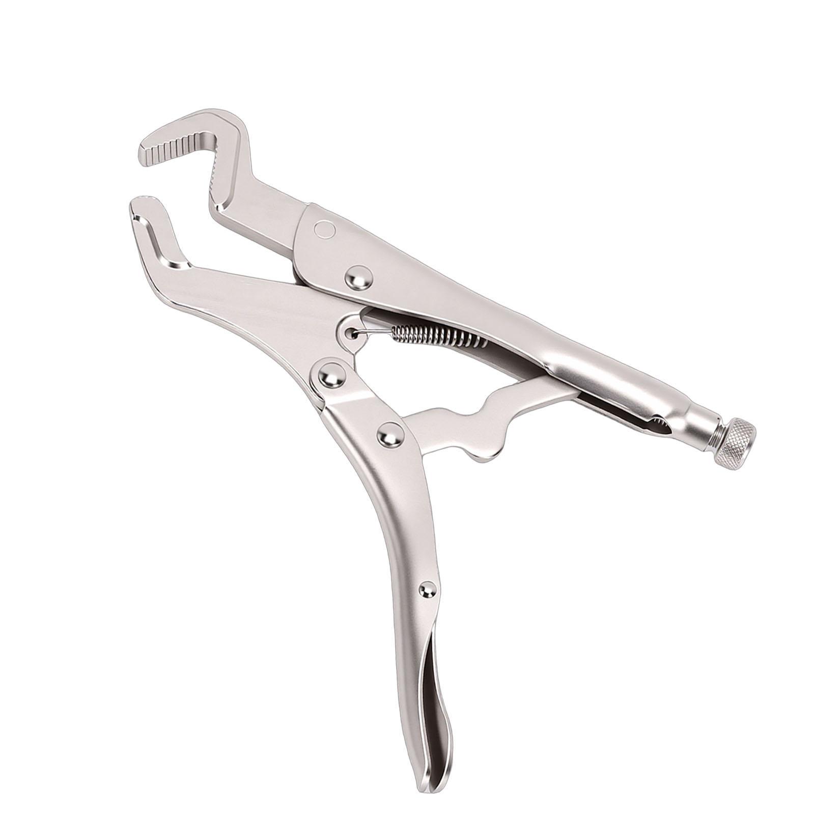 Locking Plier 1 4in to 1 1 4in Adjustable Jaw Capacity Curved Jaw CRV Carbon Steel Vice Grips Pliers for Woodworking