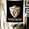 Custom Name St Pauli Wall Tapestry Aesthetic Wall Hanging Printed Fabric Blanket Decorative Tapestries for Bedroom Living Room Home Decor