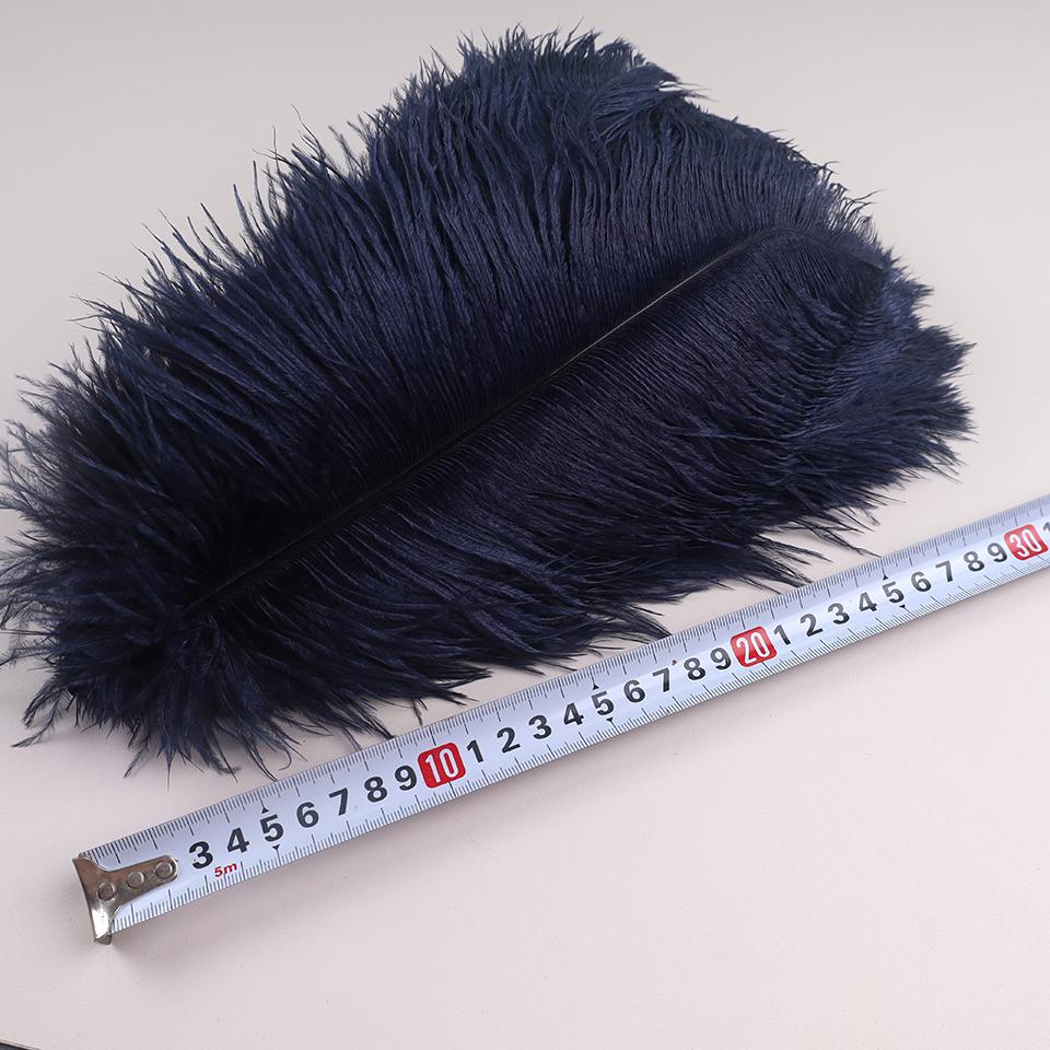 10Pcs 30-35cm Ostrich Feathers for Crafts Wedding Decoration 12-14" Handicraft Accessories Table Centerpieces Carnival Plumas