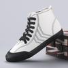 2026 Spring Women's Breathable High-Top Canvas Sneakers – Classic Versatile Casual Shoes