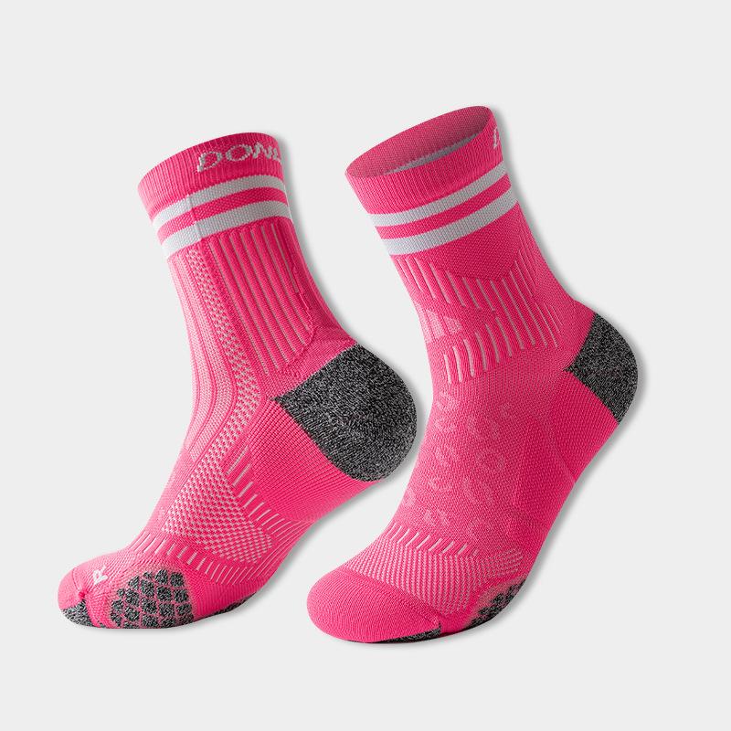 Mid-Calf Thickened Towel Bottom Sports Socks for Marathon, Basketball, Hiking & Mountaineering