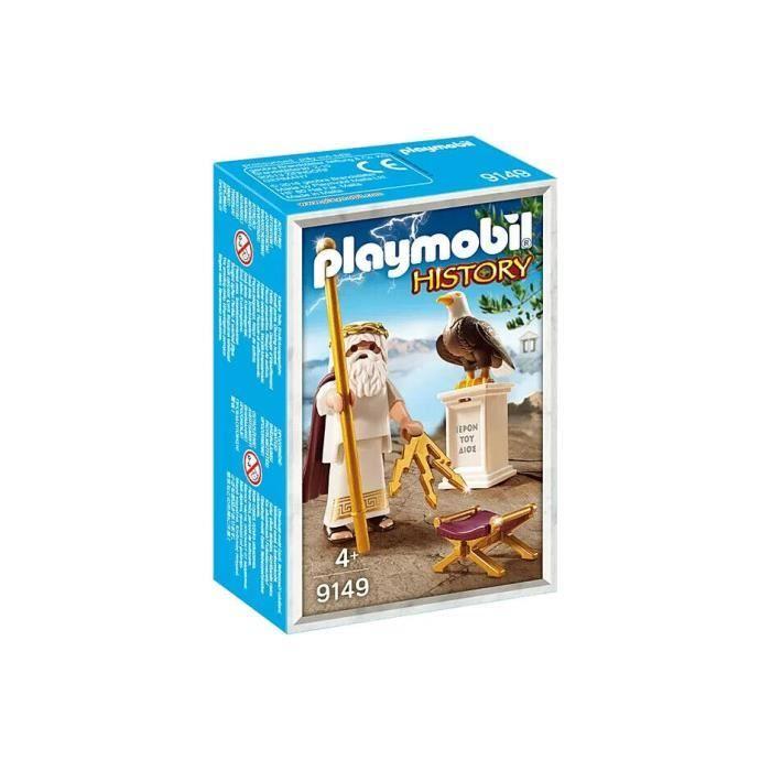 PLAYMOBIL 9149 History Zeus Figurines Roi Dieu Grec