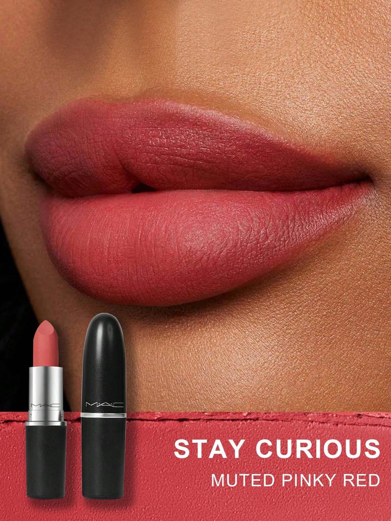 MAC Lustreglass Sheer Shine Lipstick - PDA (Bricky Red) 0.1 OZ./3g