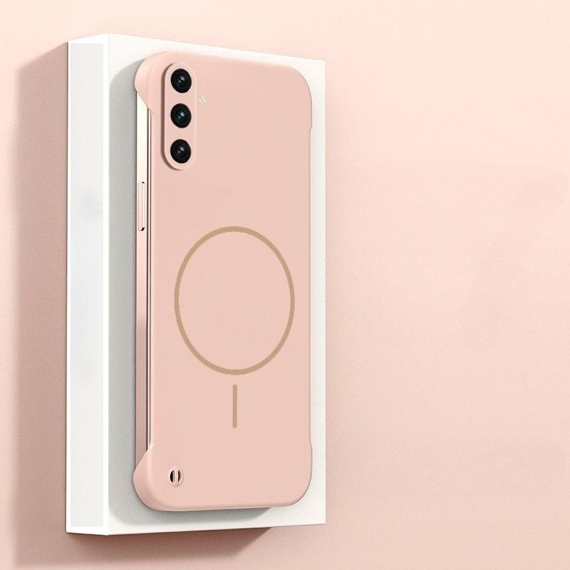 Ultra dünne rahmenlose magnetische Hülle für Samsung A56 A16 A55 A35 A15 A05 A54 A34 A24 A14 A52 A32 Magsafe Hart-PC Mattes Cover-Gehäuse