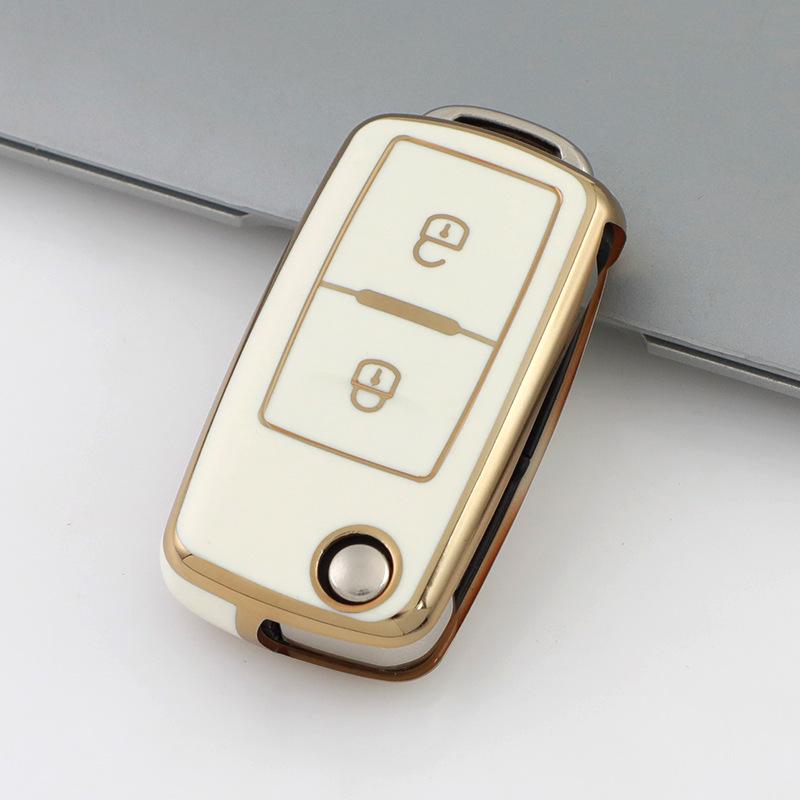 Volkswagen Key Cover for Bora, Lavida, Touareg, Tiguan, FAW Jiefang, Passat, Golf 8, ID.4X