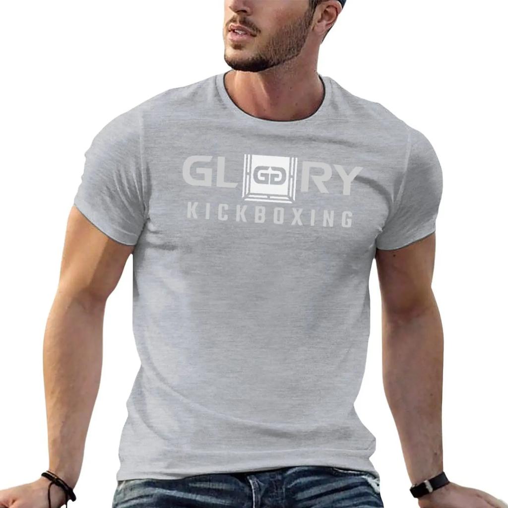 Nueva Camiseta de Kickboxing Glory Manga Corta Camiseta de Anime camisetas para hombre casual elegante Moda de Verano Llegada Algodón Manga Corta