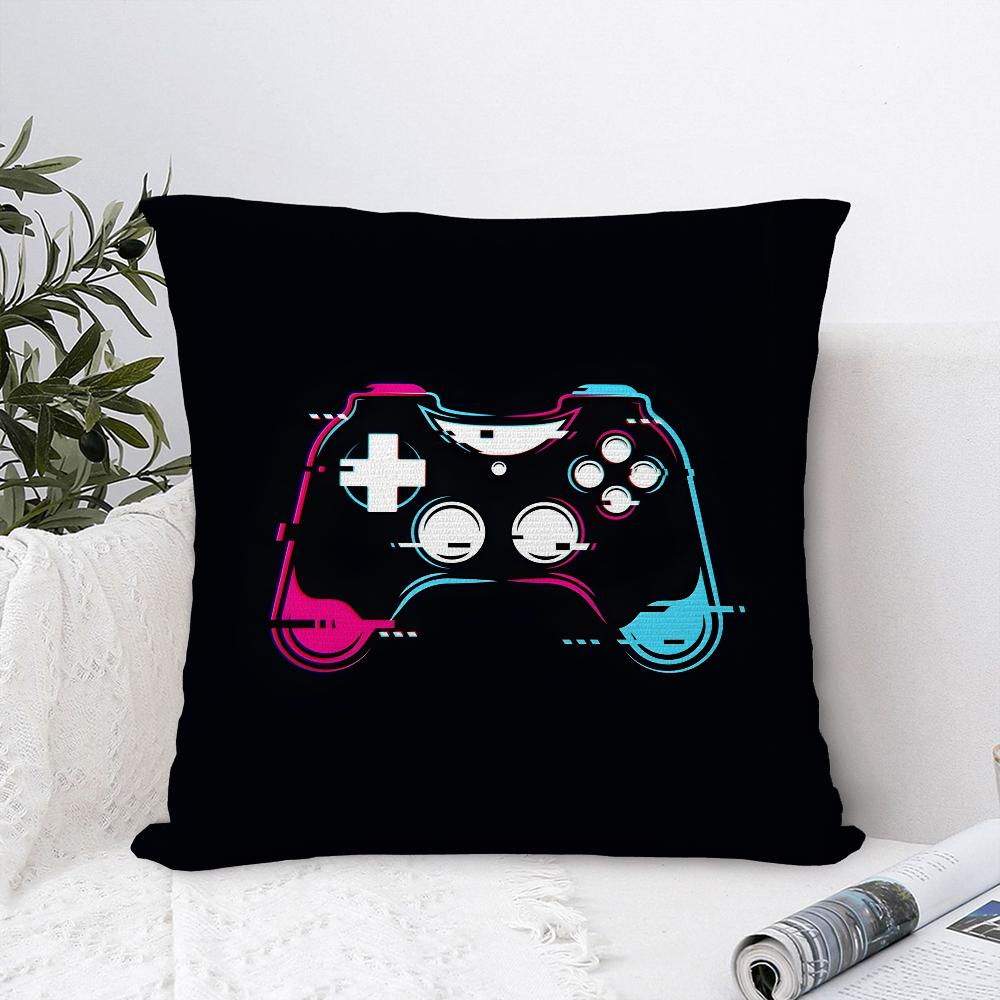 Gamer Forever Pillow Case Plush Fabric Soft  Pillowcase Double Sided Print Cushion Cover Household Gifts