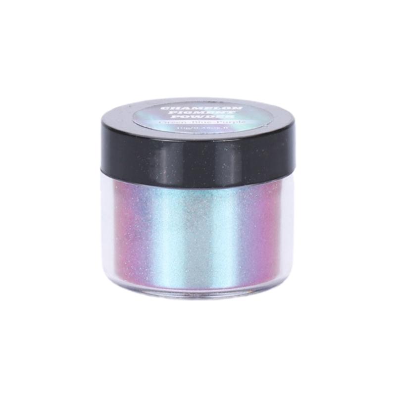 Chameleon-Powder Color Shift Slídový prášek pro epoxidovou pryskyřici Perleťový pigmentový prášek pro malování Výroba mýdla Sliz 12 barev