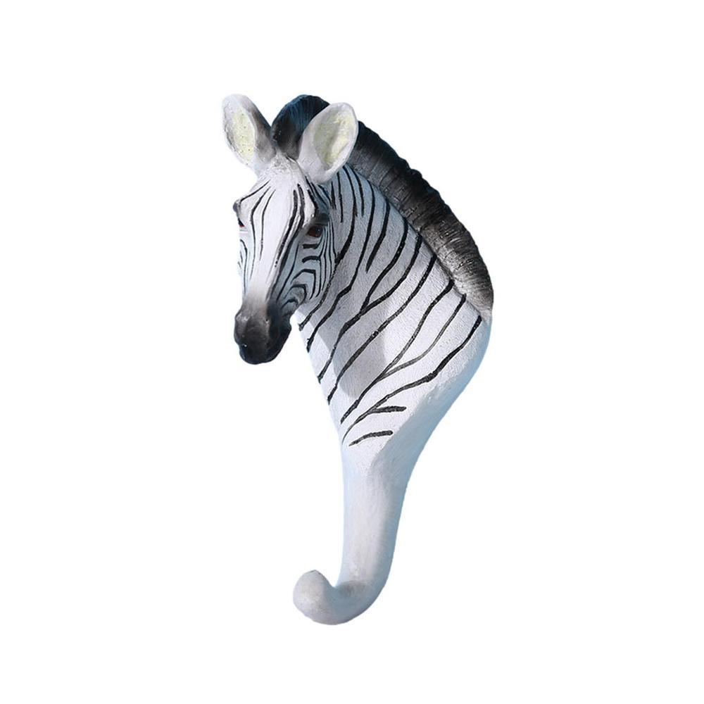 Creative 3D Animal Wall Hook Elephant Coat Hat Hanging Hook Animal Head Wall Hanger  Clothes