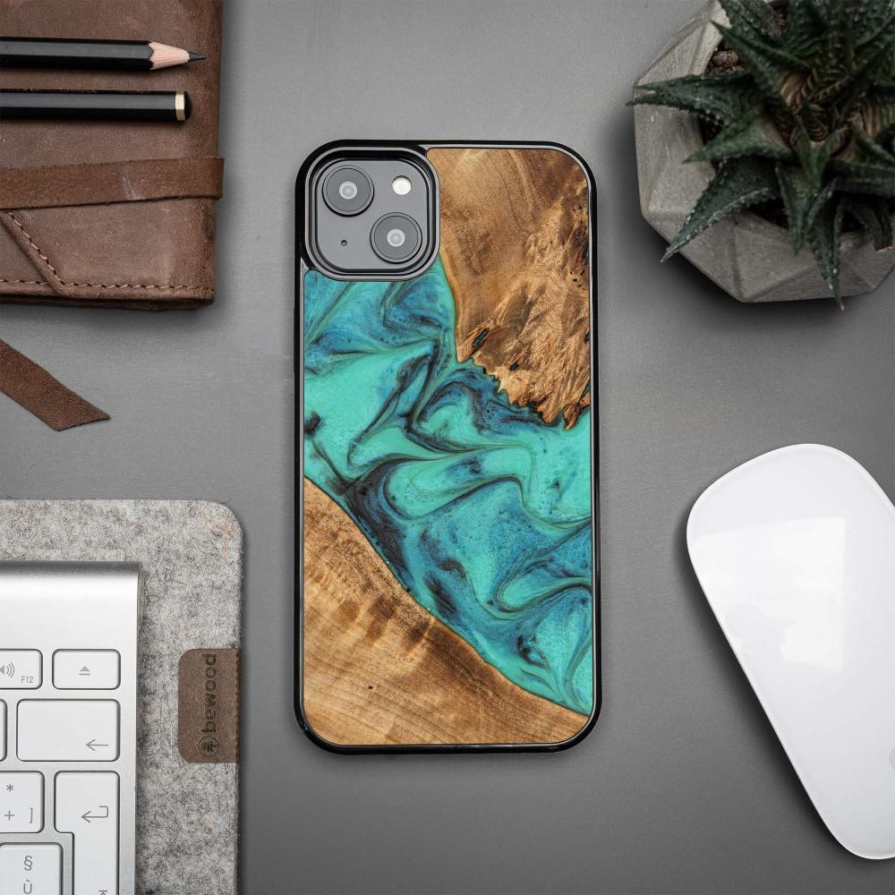 Bewood Unique case for iPhone 14 Plus - Turquoise