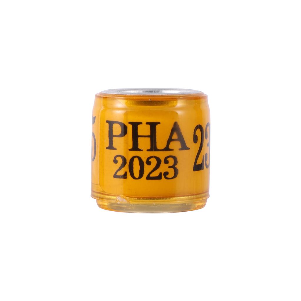 PHA 2025 8mm Pigeon Foot Ring Aluminum Plastic Material Bird Foot Ring with Numbers Multi-color Optional Bird Supplies 30Pcs