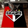 Pau-lo Fc Emblem Printed Office Carpet Chair Cushion  Entryway Rug, Rugs for Living Room, Bedroom Christmas gifts