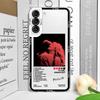 Fashion Singer TV Girl Music Albums Phone Case for Samsung Galaxy A14 4G A16 A55 A54 A36 A53 A13 5G A15 A25 A52 Clear Soft Cover
