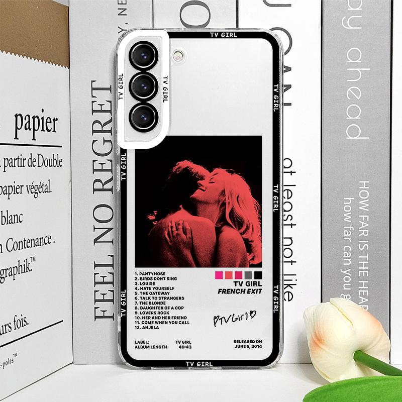 Fashion Singer TV Girl Music Albums Phone Case for Samsung Galaxy A14 4G A16 A55 A54 A36 A53 A13 5G A15 A25 A52 Clear Soft Cover