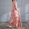 New Bohemian Long Dress - Summer New Fitted and Expanded Sleeveless Round Neck Printed Dress
