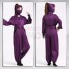 [HOLOUN] Ninja Rantaro Cosplay Ninja Academy 4th Year Student Purple White Green with Hood Anime Costume Christmas Event Halloween Cosplay Outfit M