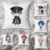 Chibi Cute MMILGRAMs Anime Celebrity Merchandise AllMatch Printed Pillow Case Sofa Car Office Room Decoration Protector