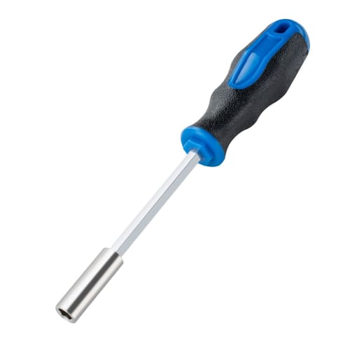 ROTATION Magnetic 1/4-inch Nut Driver with Anti-Slip Handle and Powerful Magnetic Tip, 197mm Overall Length