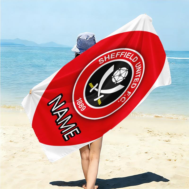 Personalized River Plate Fan Gear Beach Towel Microfiber Beach Towel Thin Absorbent for Beach Swimming Yoga Bath Sports. 0910175