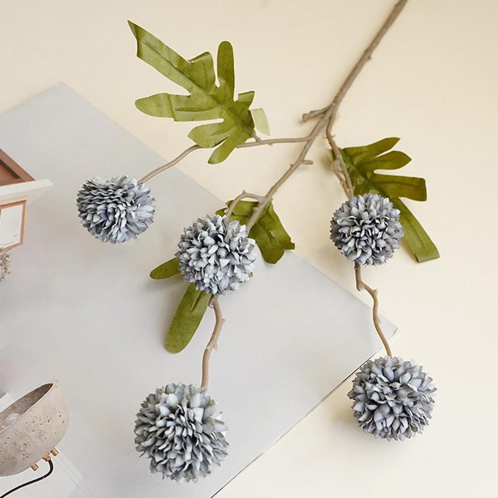 Artificial Hydrangea Flowers Silk Dandelion Bouquet