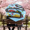 1PC Transportation Vehicle Umbrella-8-Rib Reinforced, Automatic Open, Lightweight & Durable, Cute Fashion Accessory for Outdoor-T318