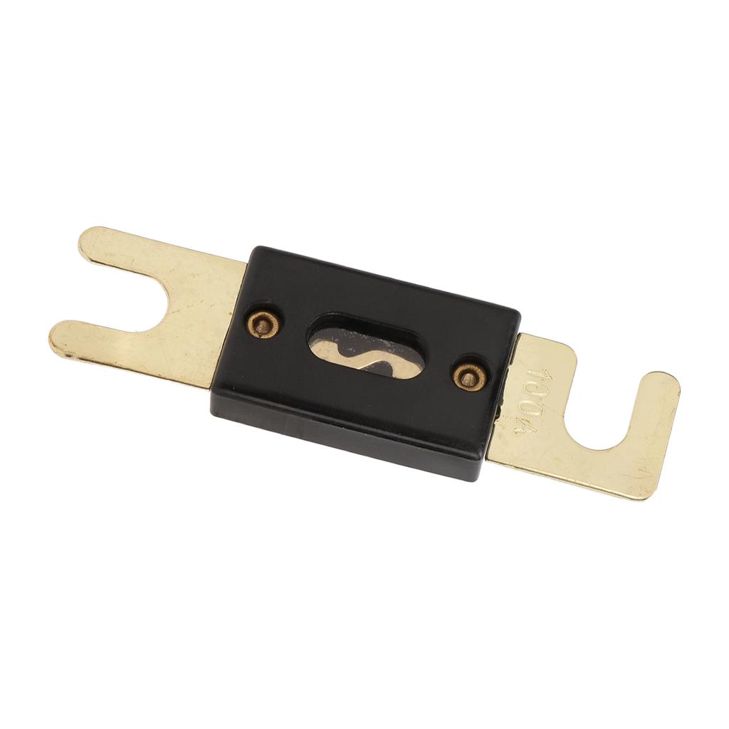 5Pcs Set 12V 24V 32V 100A ANL Blade Fuse Gold Plated Large Size for Car Audio Video System