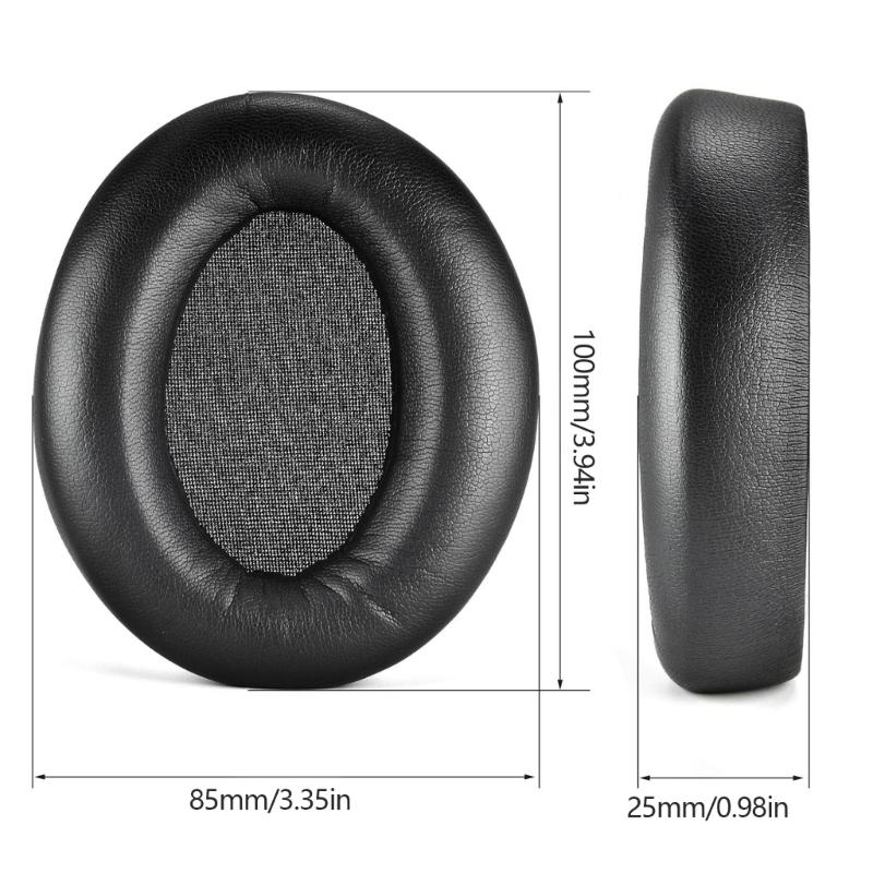 Premium Protein Leather Ear Cushions For RP-hd601N HD605N HD805n Headphones Soft And Durability Replacement Ear Pad