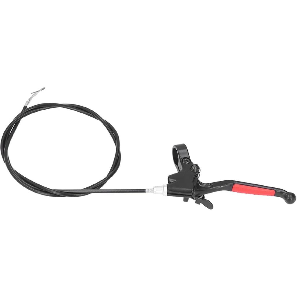 22mm Handlebar Brake Lever Brake Accessories with 1.45m Cable Left for 2 Stroke Mini Quad ATV