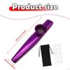 Kazoo Flute for Kids Mouthpiece Musical Accompaniment Toy Instrument with Diaphragms