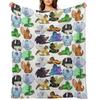 Wings of Fire with Foods Batch 2 Throw Blanket Kid'S Hair Giant Sofa Winter beds Blankets