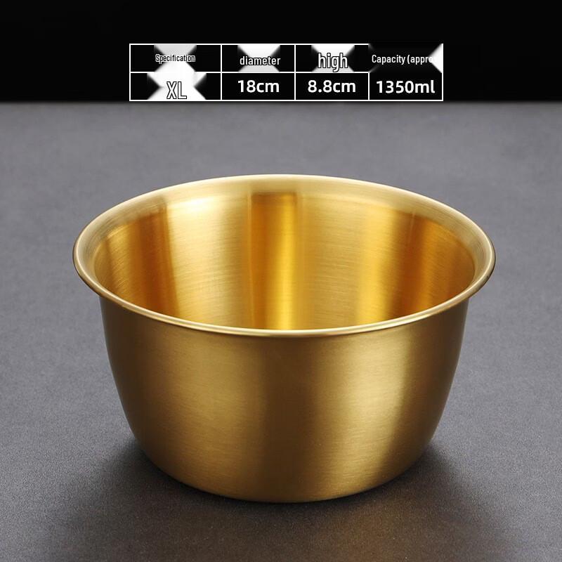 Retro Stainless Steel Food Prep Bowl