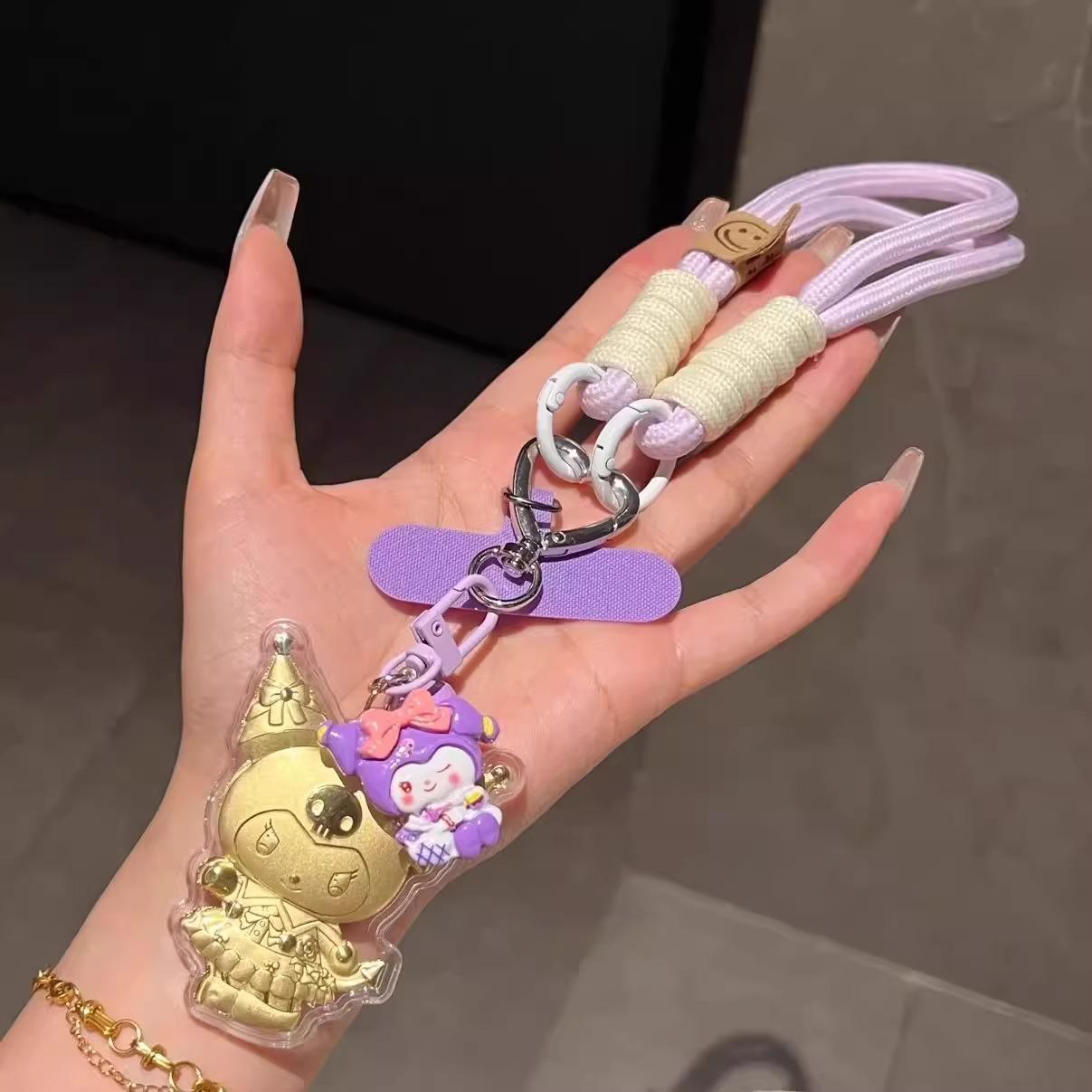 999 Pure Gold Hachi Cellphone & Bag Charm - Perfect for Girlfriend Gift or Small Keepsake