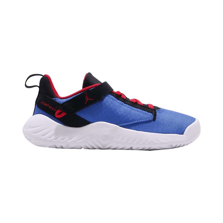 Jordan Air Jordan Proto 23 Low top Basketball Shoes Blue White Children Aged 3 7 Years Old AT5712-401