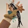 NEUER Trend Kleiner Bär Niedlicher Taschenanhänger Geflochtenes Seil Cartoon Auto - Exquisites Geschenk A02 Taschenanhänger