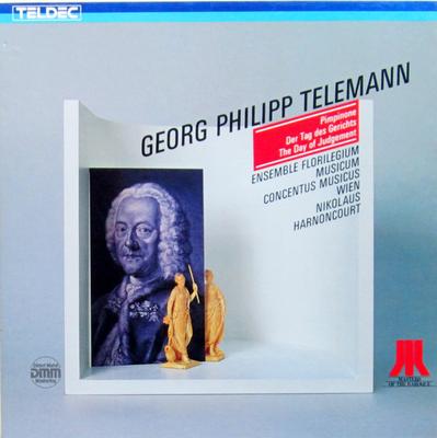 LP Record GEORG PHILIPP TELEMANN, FLORILEGIUM - Pimpinone - Der Tag Des Gerichts -  635774 TELDEC 1987 Germany Classical Used
