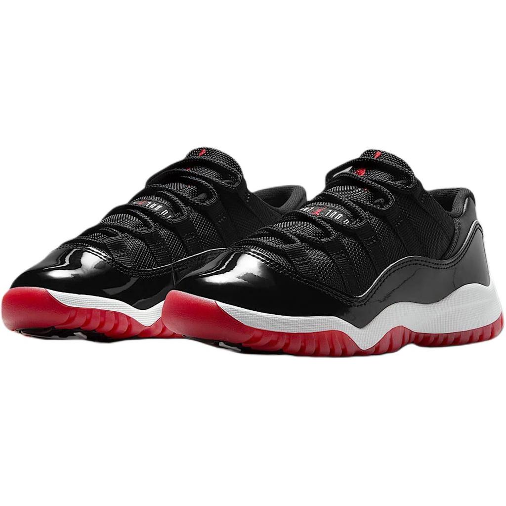 Air Jordan 11 Retro Low Bred 2025 PS Black White Varsity Red FV5116-006