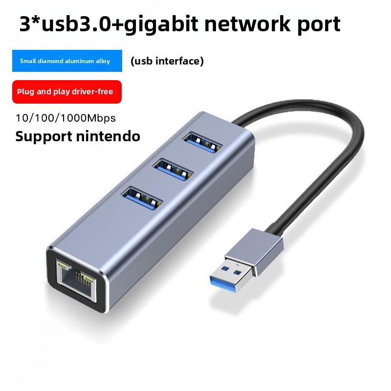 

USB 3.0 Gigabit Ethernet адаптер RJ45 LAN сетевой концентратор карта с Plug and Play для ноутбука ПК Mac USB3.0 Gigabit