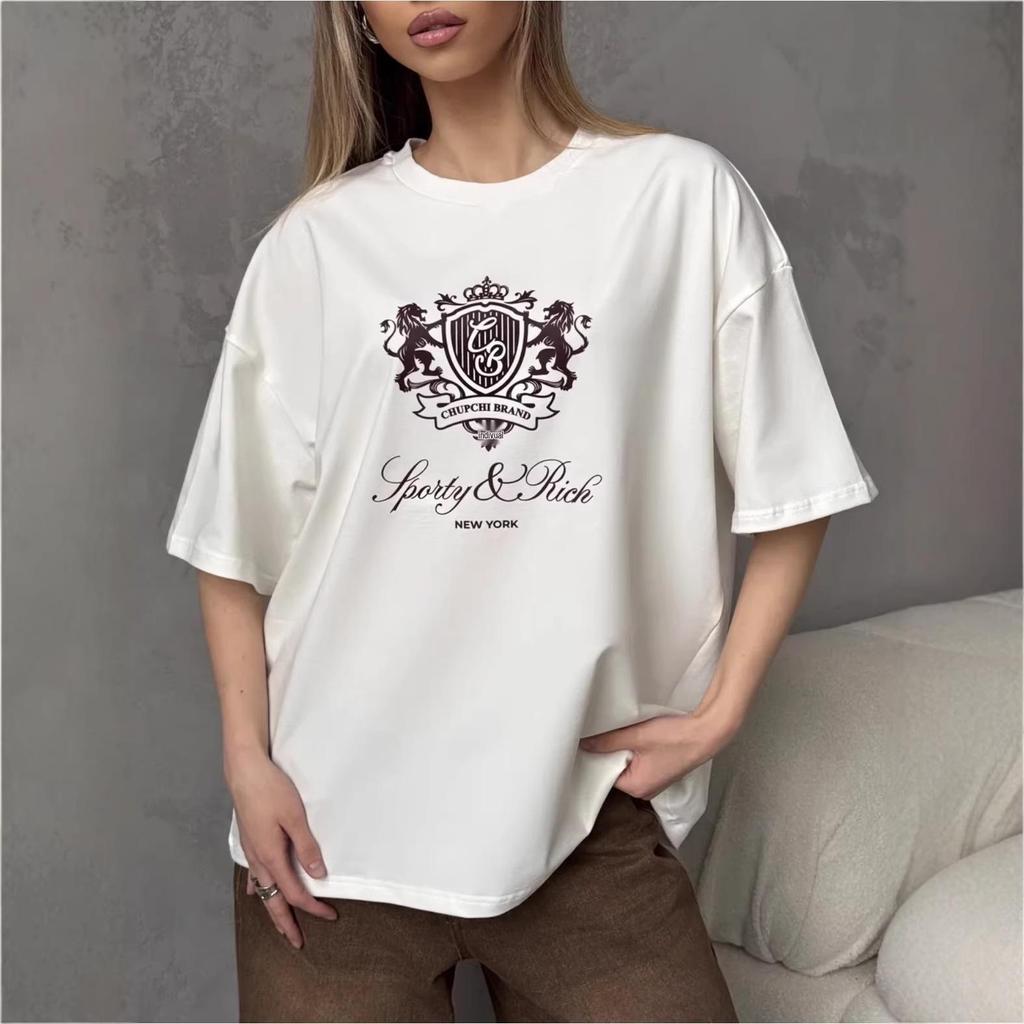 Women's Oversize Summer Fashionable and Versatile Commuter Top