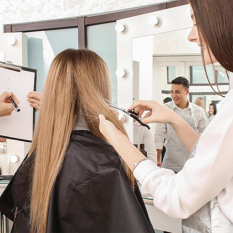 Hairdresser's Hair Cutting Cape Reusable Waterproof Hair Dyeing Scarf Hair Styling Salon Tool Hair Dyeing Apron Styling Cloth